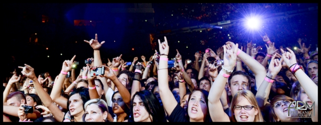 UCF Arena crowd, Avenged Sevenfold, Three Days Grace, Bullet for My Valentine, Orlando, Central Florida, music, concert